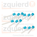 PUNTAS MEZCL TURQUESA x12 #6081800