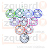 CADENA,ELASTICS,CONTINUA,RUEDA,ORTODONCIA CR.