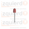PUNTA HULE HP MARRON P/PULIR ACRILICO PEQ.#5282