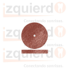 RUEDA HULE MARRON UD