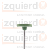 RUEDA CARRETA VERDE PULIR ACRILICO